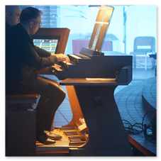 13.12.2025 - 100. Orgelgeburtstag der Feith-Orgel in St. Marien, Berlin-Friedenau; hier mit Prof. Dr. Robert Knappe