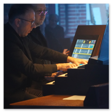 13.12.2025 - 100. Orgelgeburtstag der Feith-Orgel in St. Marien, Berlin-Friedenau; hier mit Prof. Dr. Robert Knappe